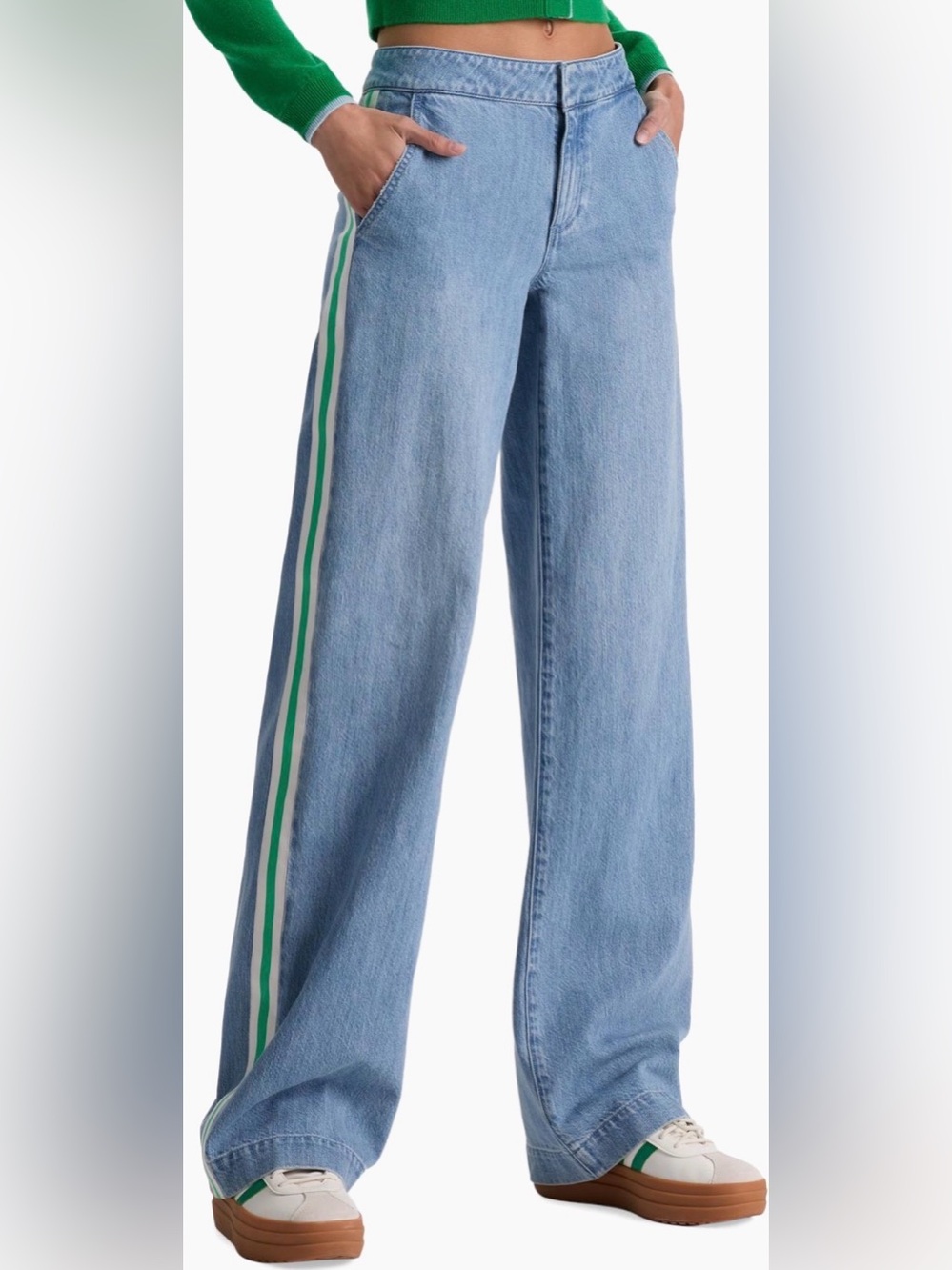 Alice + Olivia Xander Low-Rise Straight-Leg Jeans